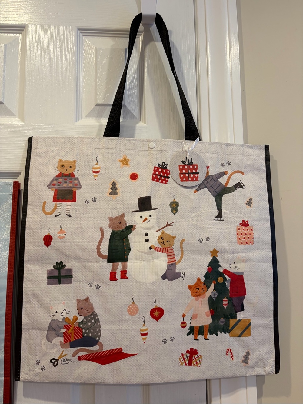 TJ Maxx/ Marshalls Holiday Cat & Mouse Reusable Tote Bags ๐ฑ๐๐
๐ป๐ญ - Picture 7 of 13